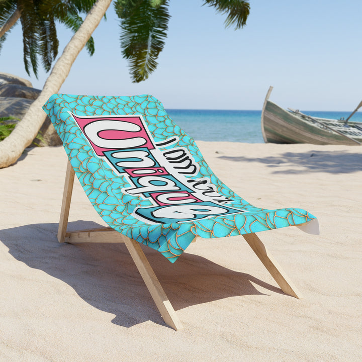 100% Unique Vibrant Beach Towel, Unique Design for Summer Fun, Pool Party Essential, Gift for Beach Lovers, Travel Companion