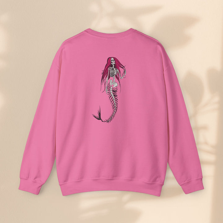 Unisex Heavy Blend™ Crewneck Sweatshirt - Halloween Mermaid Bones