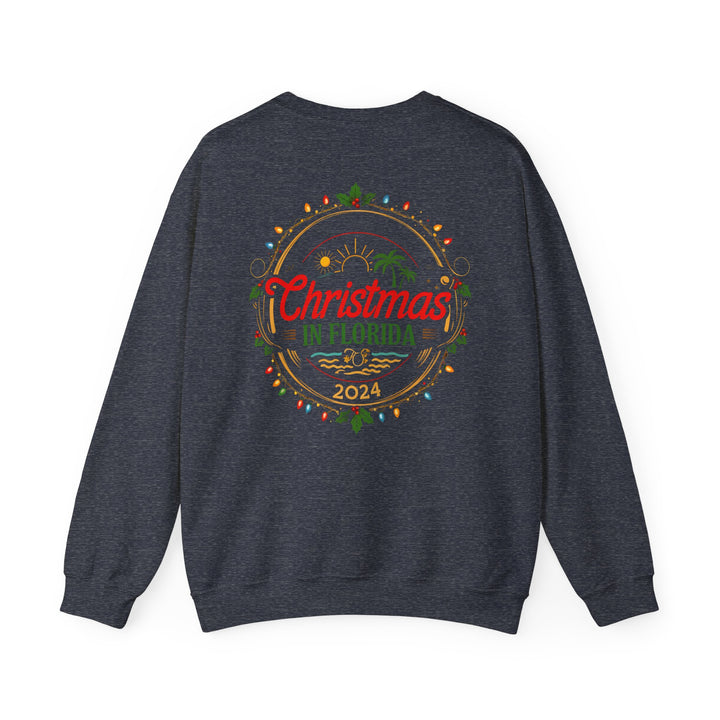 Unisex Heavy Blend™ Crewneck Sweatshirt - Christmas in Florida