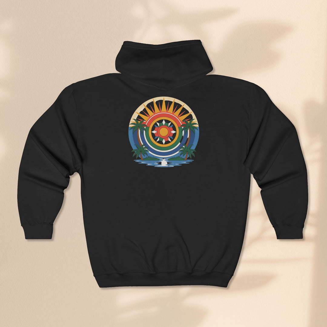 Seminole Design - Unisex Heavy Blend™ Full Zip Hooded Sweatshirt