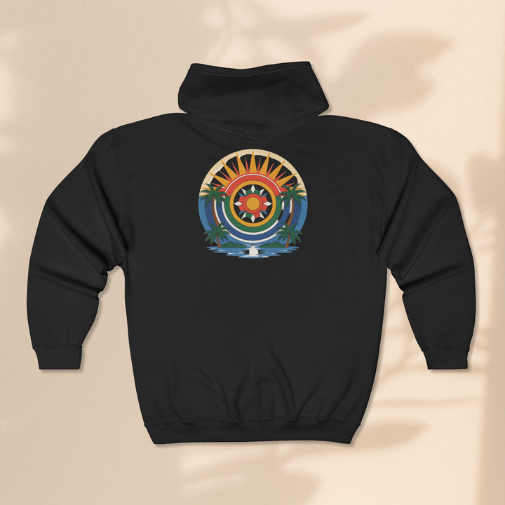 Seminole Design - Unisex Heavy Blend™ Full Zip Hooded Sweatshirt