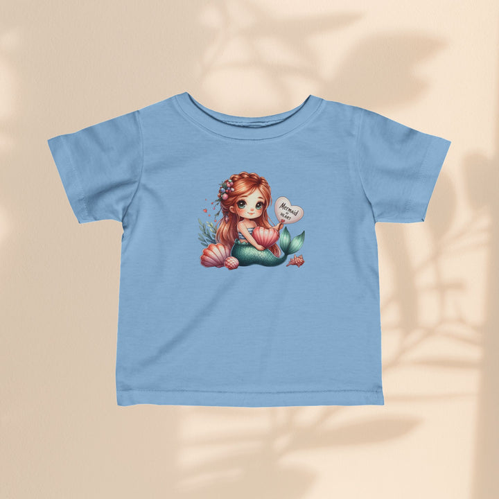 Infant Fine Jersey Tee - Mermaid At Heart