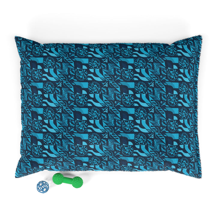 Tribal Blue Pet Bed