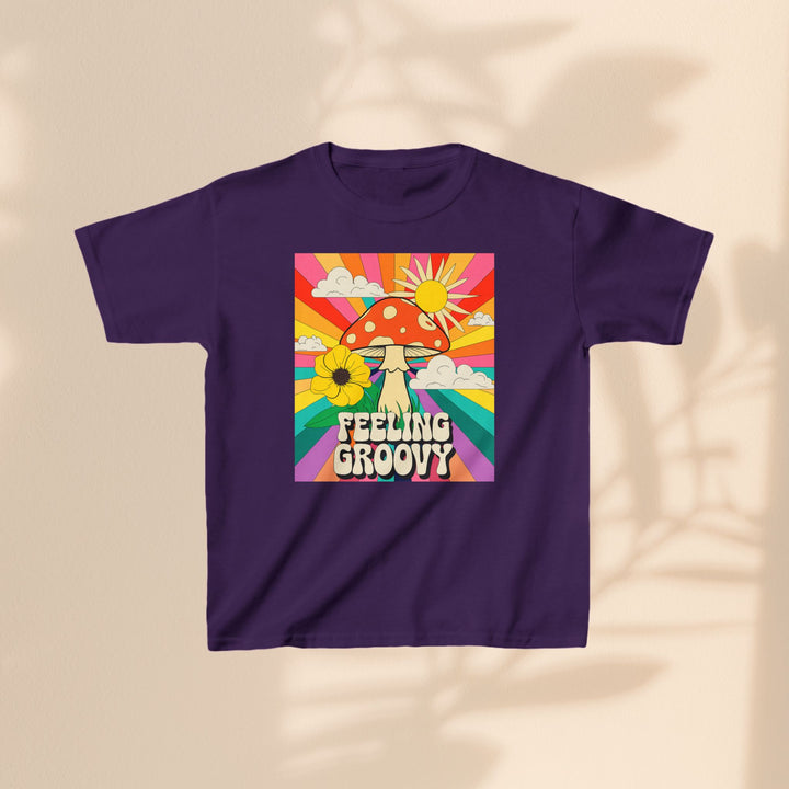 Kids Heavy Cotton™ Tee - Feeling Groovy