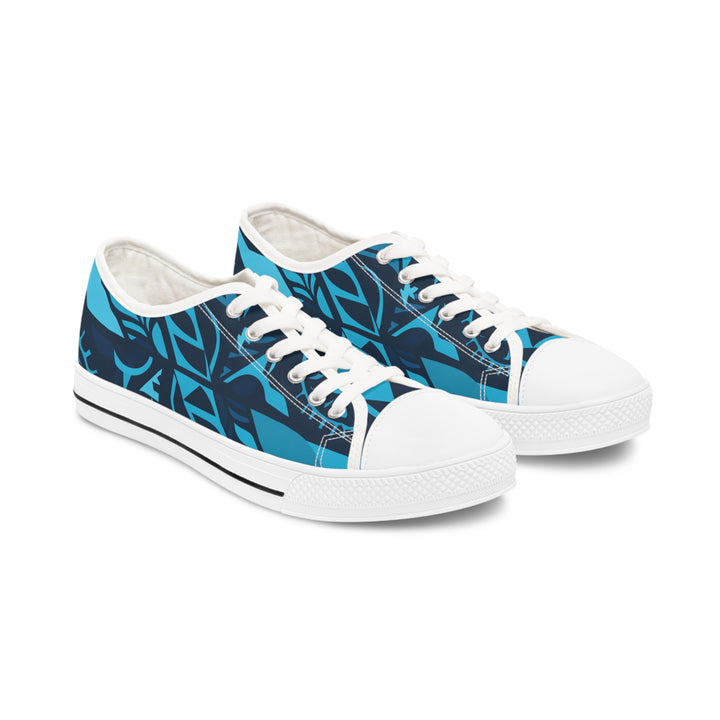 Women's Low Top Sneakers - Tribal Blue