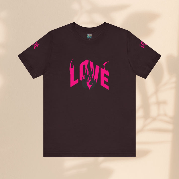 Unisex Jersey Short Sleeve Tee - LOVE