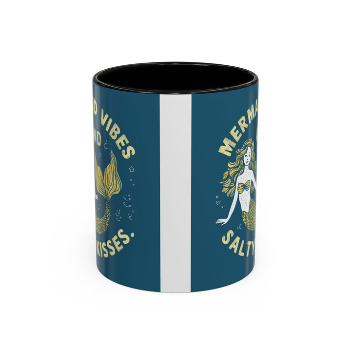 Accent Coffee Mug (11, 15oz)  - Salty Kisses