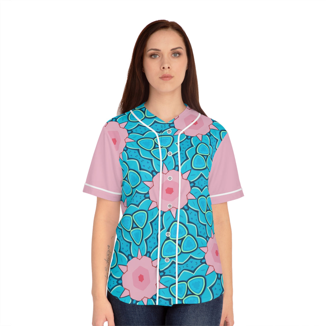 Women's Baseball Jersey - Mermaid's Garden