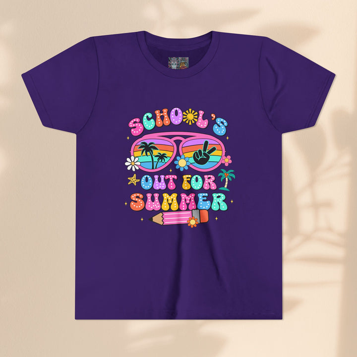 Youth Summer Vibe Tee – "School's Out for Summer"