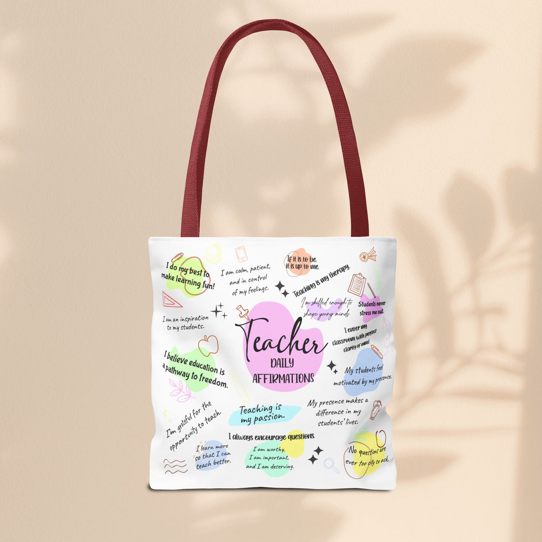 Tote Bag  - Teacher Daily Affirmations