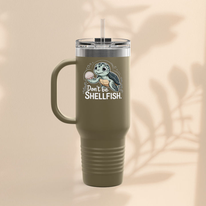 Don't Be Shellfish Insulated Travel Mug, 40oz