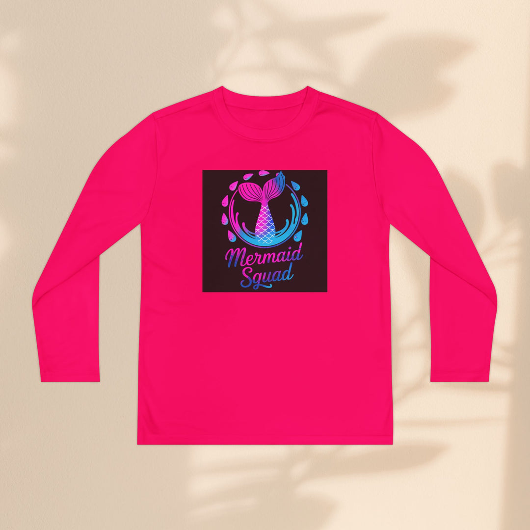 Youth Long Sleeve Competitor Tee - Mermaid Squad