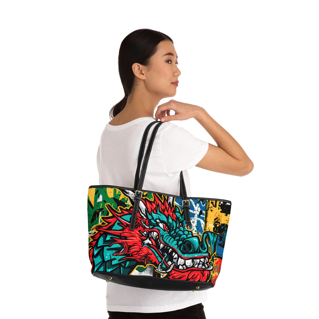 Shoulder Bag - Street Dragon PU Leather