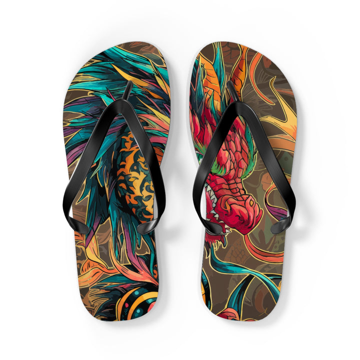 Flip Flops - Fire Dragon