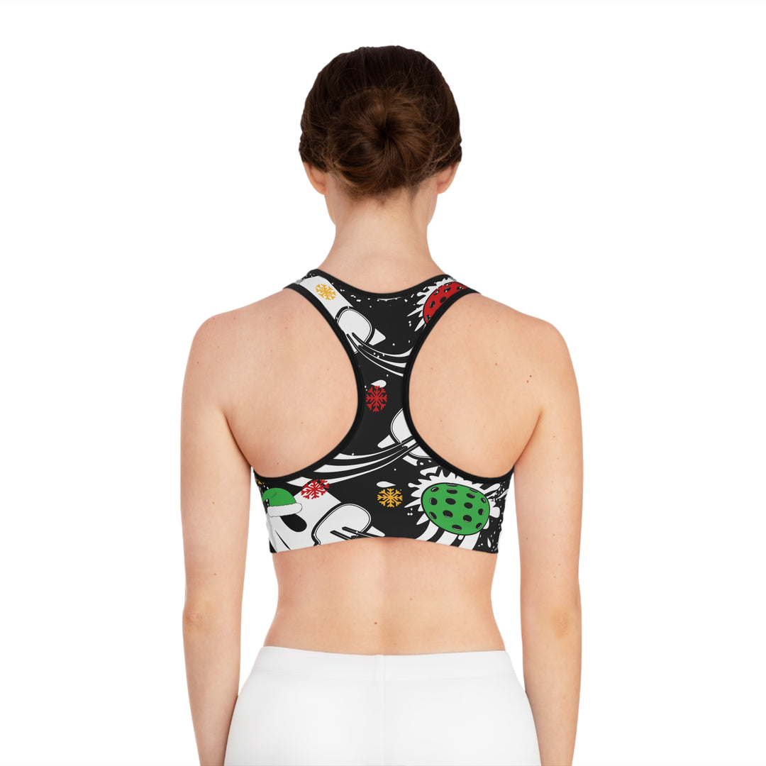 Sports Bra - Pickleball Print