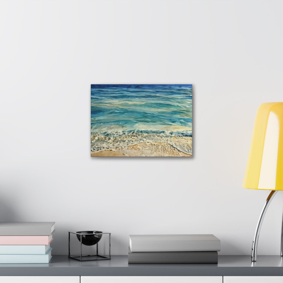 Stretched Beach Art Canvas Print