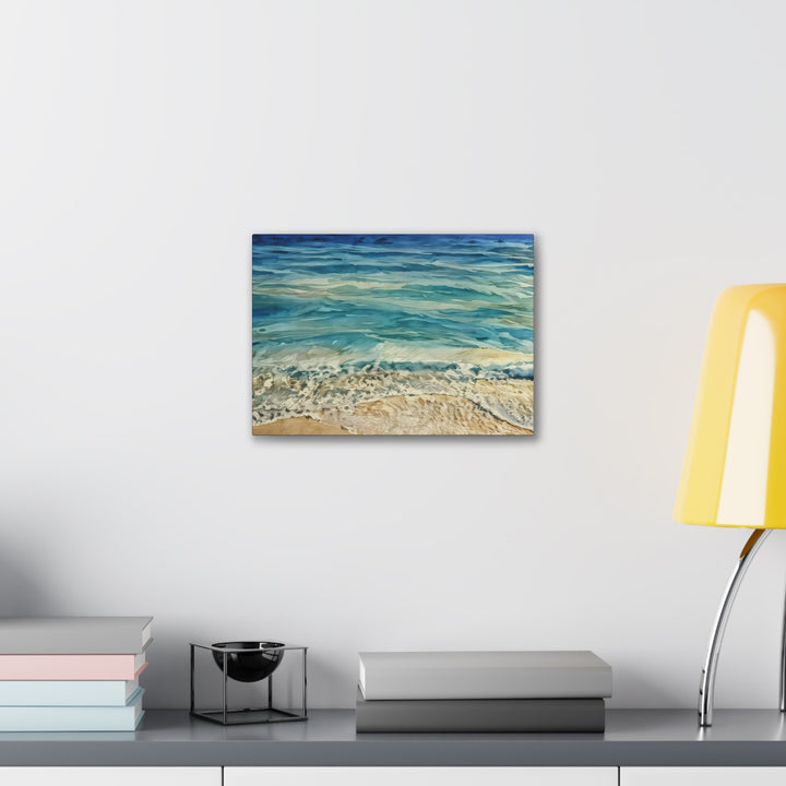 Stretched Beach Art Canvas Print