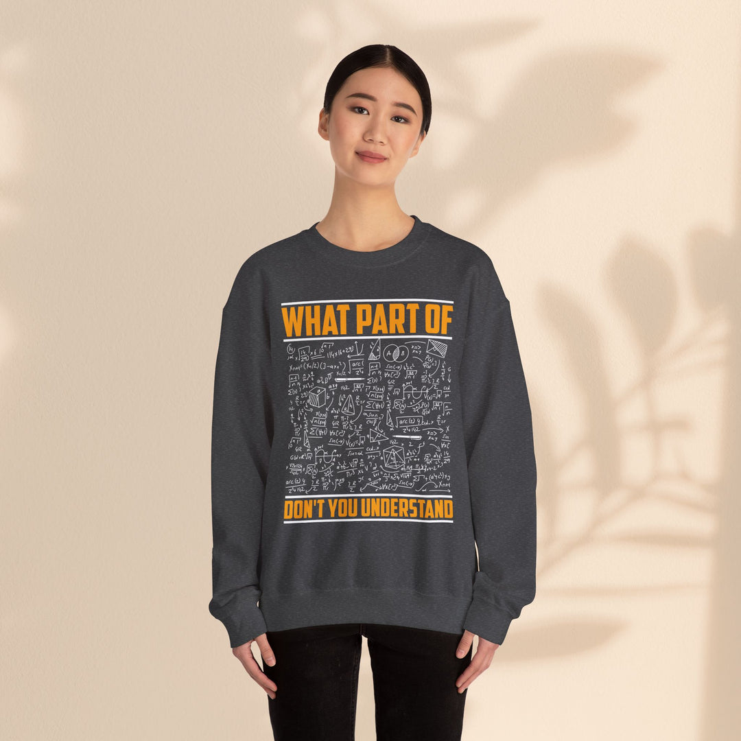 Unisex Heavy Blend™ Crewneck Sweatshirt - For The Math Student or Teacher