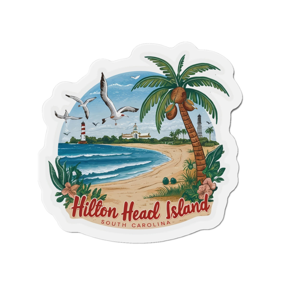 Die-Cut Magnets - Hilton Head Island South Carolina