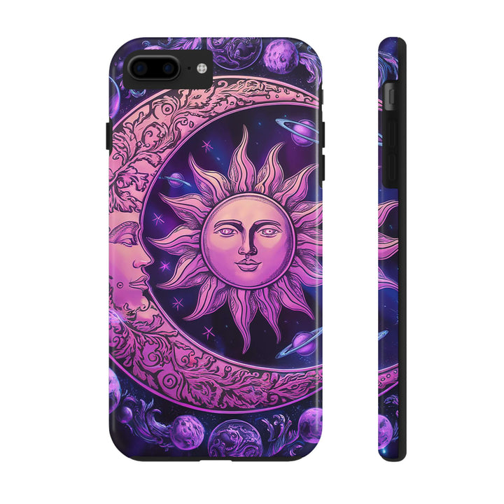 Tough Phone Cases - Purple Moon