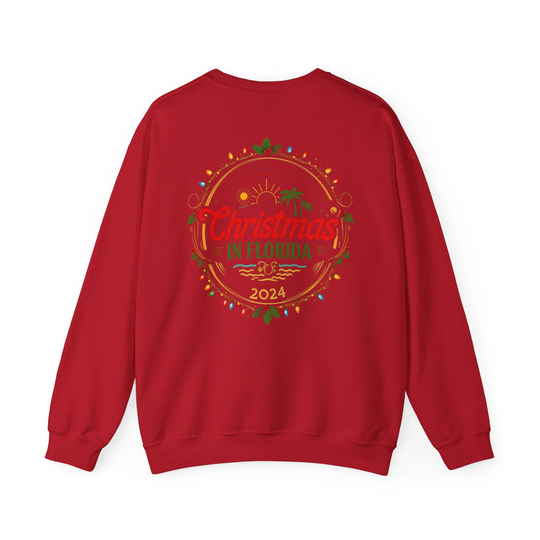 Unisex Heavy Blend™ Crewneck Sweatshirt - Christmas in Florida