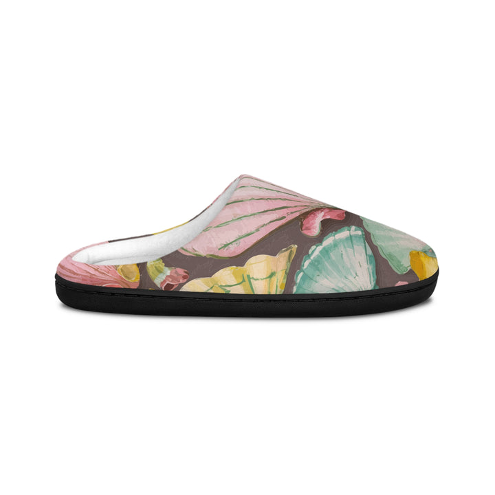 Women's Indoor Slippers - Pink Seashells