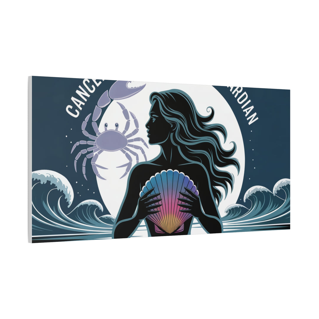Zodiac Cancer Matte Stretched Canvas Wall Art