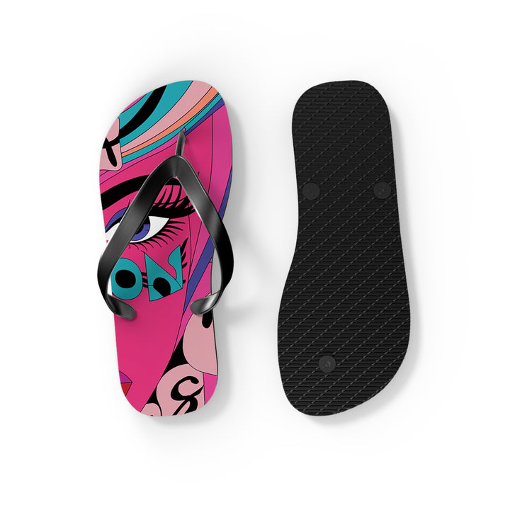 Sea Dragon Dreams Flip Flops