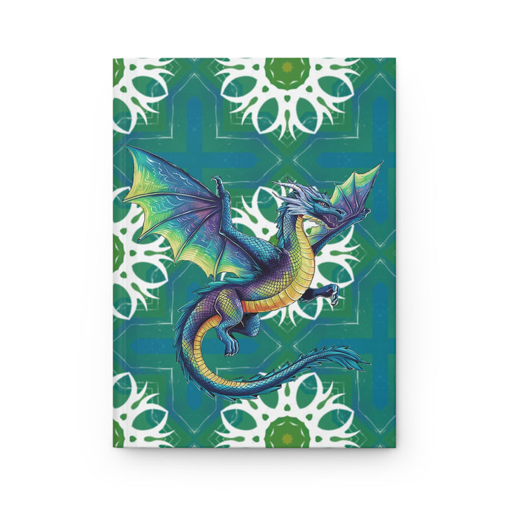 Hardcover Journal Matte - Electric Dragon