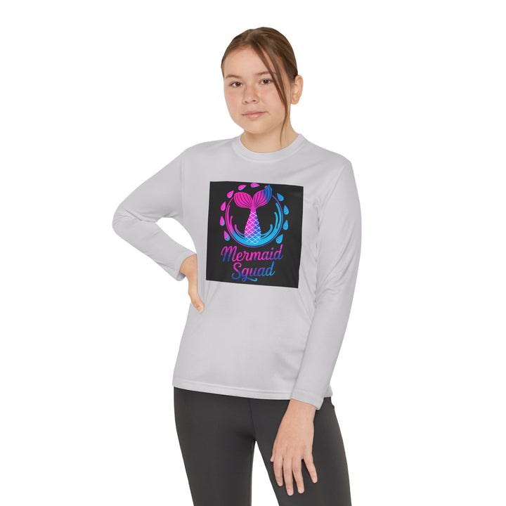 Youth Long Sleeve Competitor Tee - Mermaid Squad