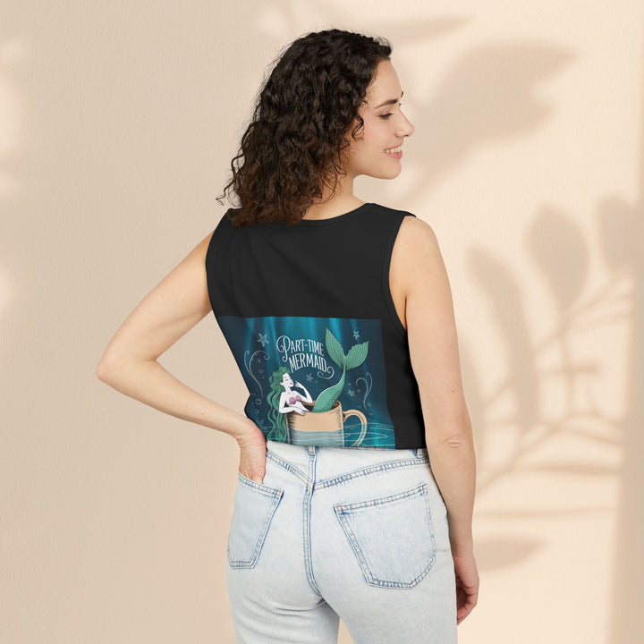 Part-Time Mermaid Unisex Tank Top, Casual Summer Tee, Cute Beachwear, Gift for Ocean Lovers, Quirky Mermaid Apparel