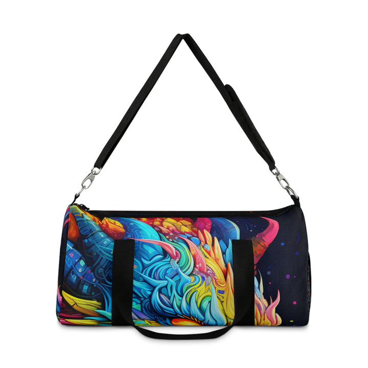 Duffel Bag - Neon Dragon