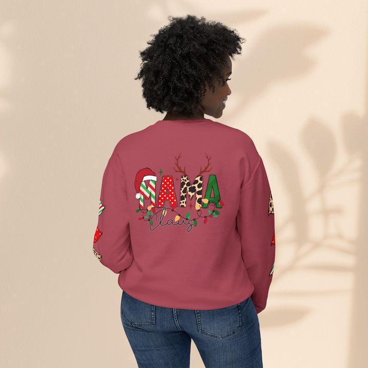 Mama Claus - Women's Lightweight Crewneck Sweatshirt