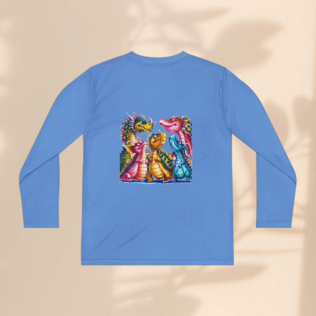 Youth Long Sleeve Competitor Tee - Dragon Joy