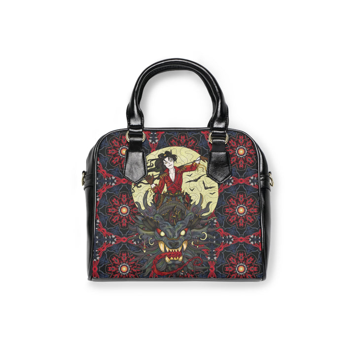 Dragon Rider Shoulder Handbag