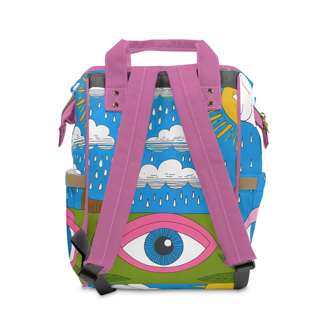 Multifunctional Diaper Backpack - Eyes Are On It