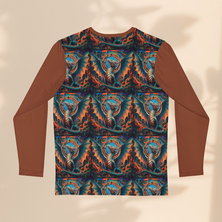 Men's Long Sleeve Shirt (AOP) - Dragon's View