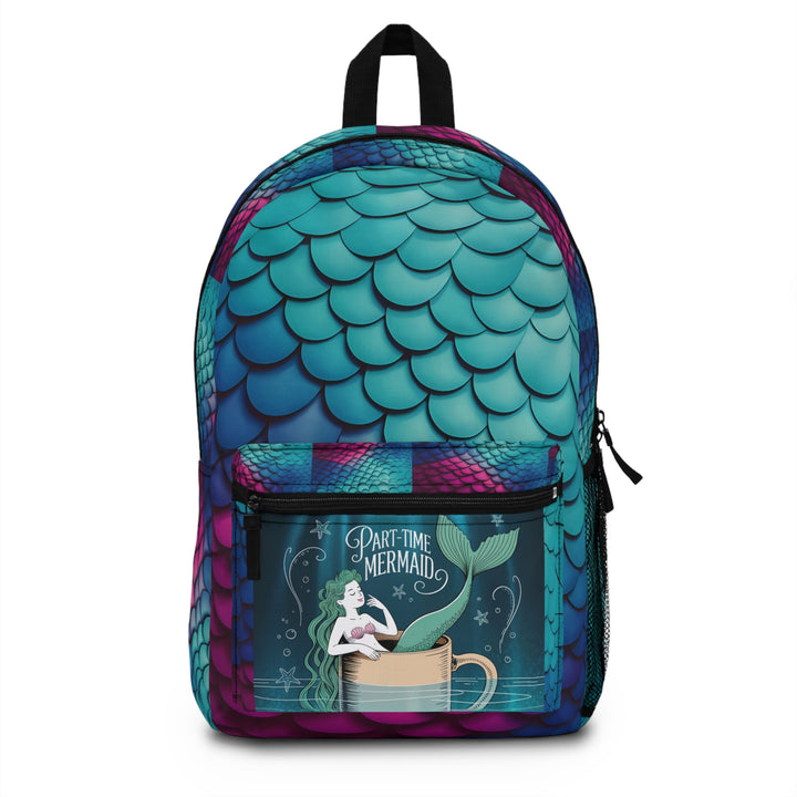 Backpack - Part Time Mermaid with Mermaid Scales