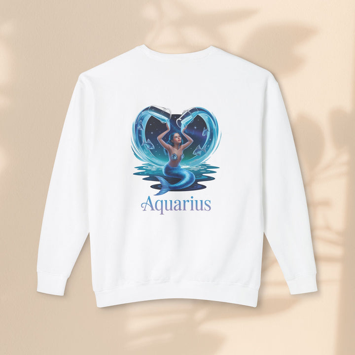 Aquarius Unisex Crewneck Sweatshirt, Zodiac Gifts, Astrology Apparel, Horoscope Sweatshirt, Birthday Gifts