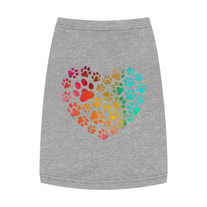 Tank Top - Paw Heart Pet Tank Top