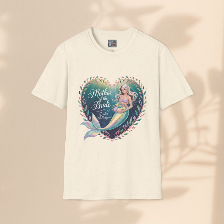 Mother of the Bride Mermaid Unisex Softstyle T-Shirt