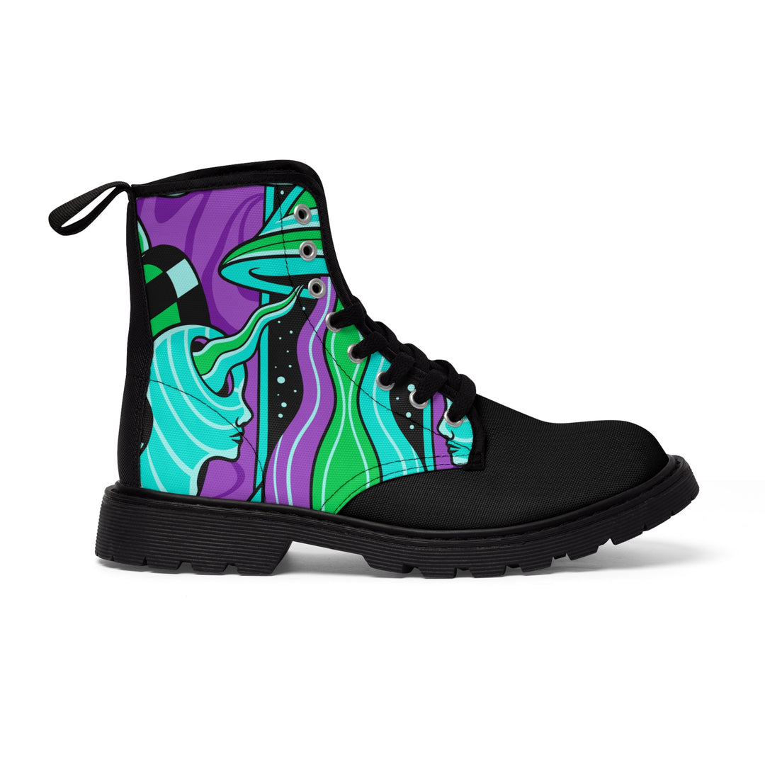 Men's Canvas Boots - Magic Mind