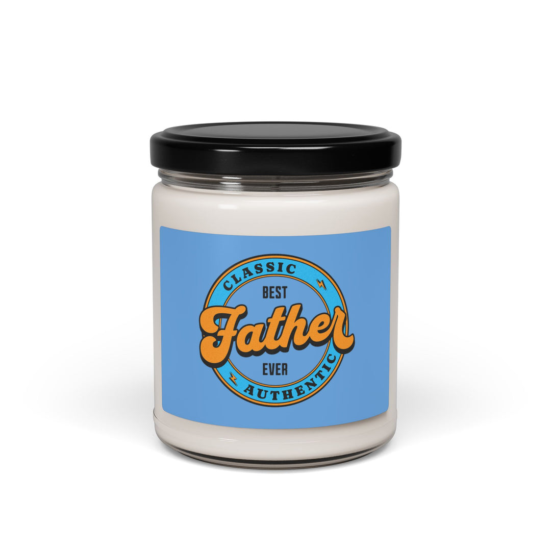 Best Father Ever Scented Soy Candle - Perfect Gift for Dad