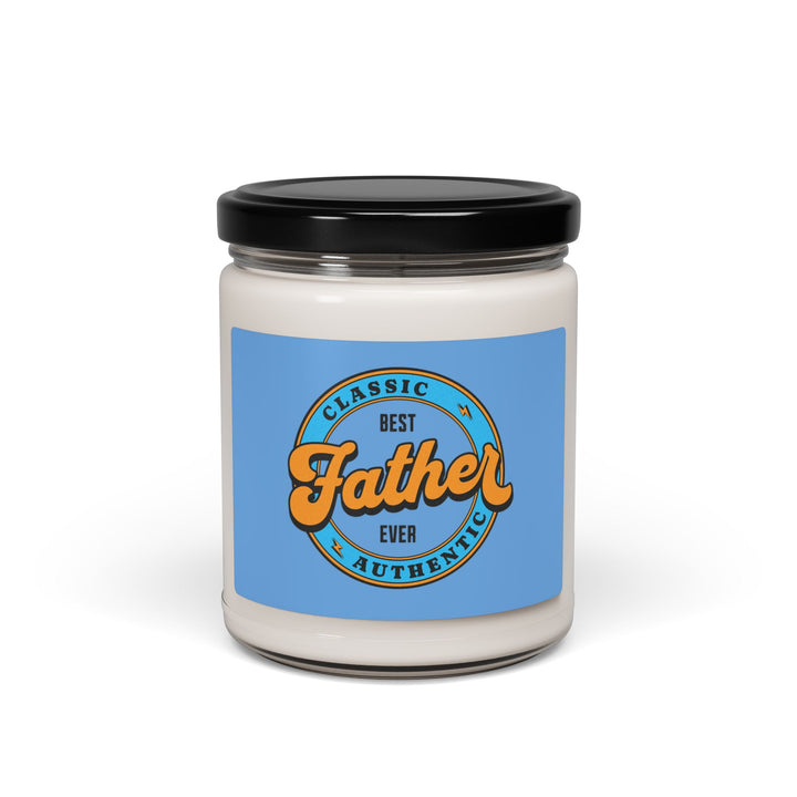Best Father Ever Scented Soy Candle - Perfect Gift for Dad