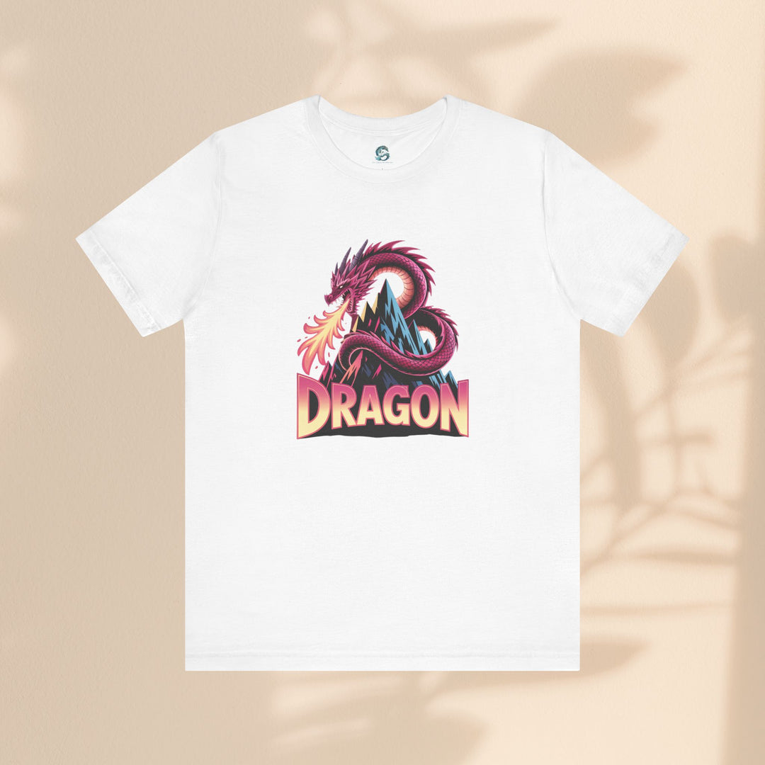 Dragon Graphic Tee, Unisex T-Shirt, Fantasy Shirt, Gift for Gamers, Dragon Lovers Shirt, Casual Wear, Unique Apparel