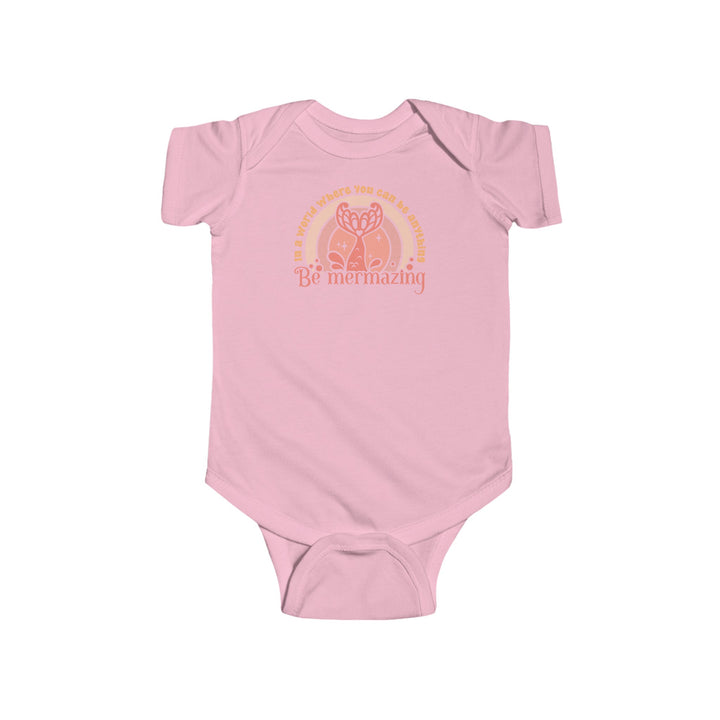 Infant Fine Jersey Bodysuit - Be Mermazing