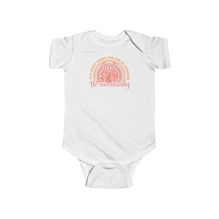 Infant Fine Jersey Bodysuit - Be Mermazing