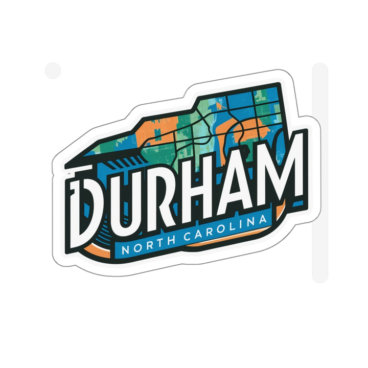 Kiss-Cut Stickers - Durham North Carolina