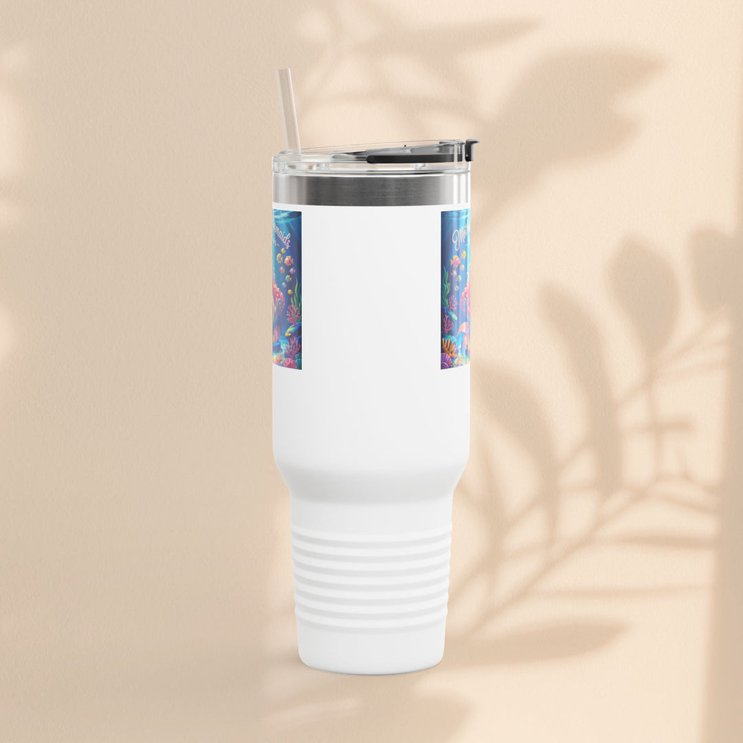 Mother of the Mermaids Insulated Travel Mug, 40oz | Perfect for Road Trips, Summer Days