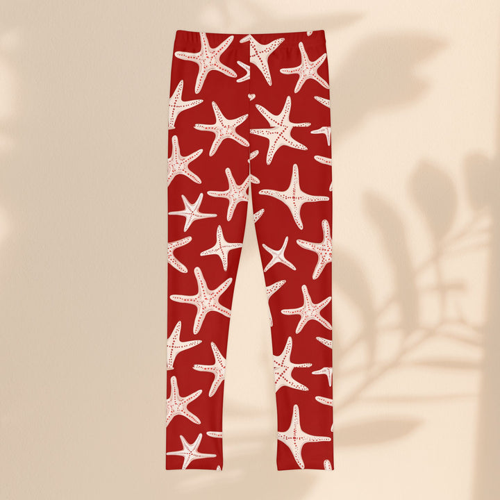 Copy of Youth Full-Length Leggings  - Red Star